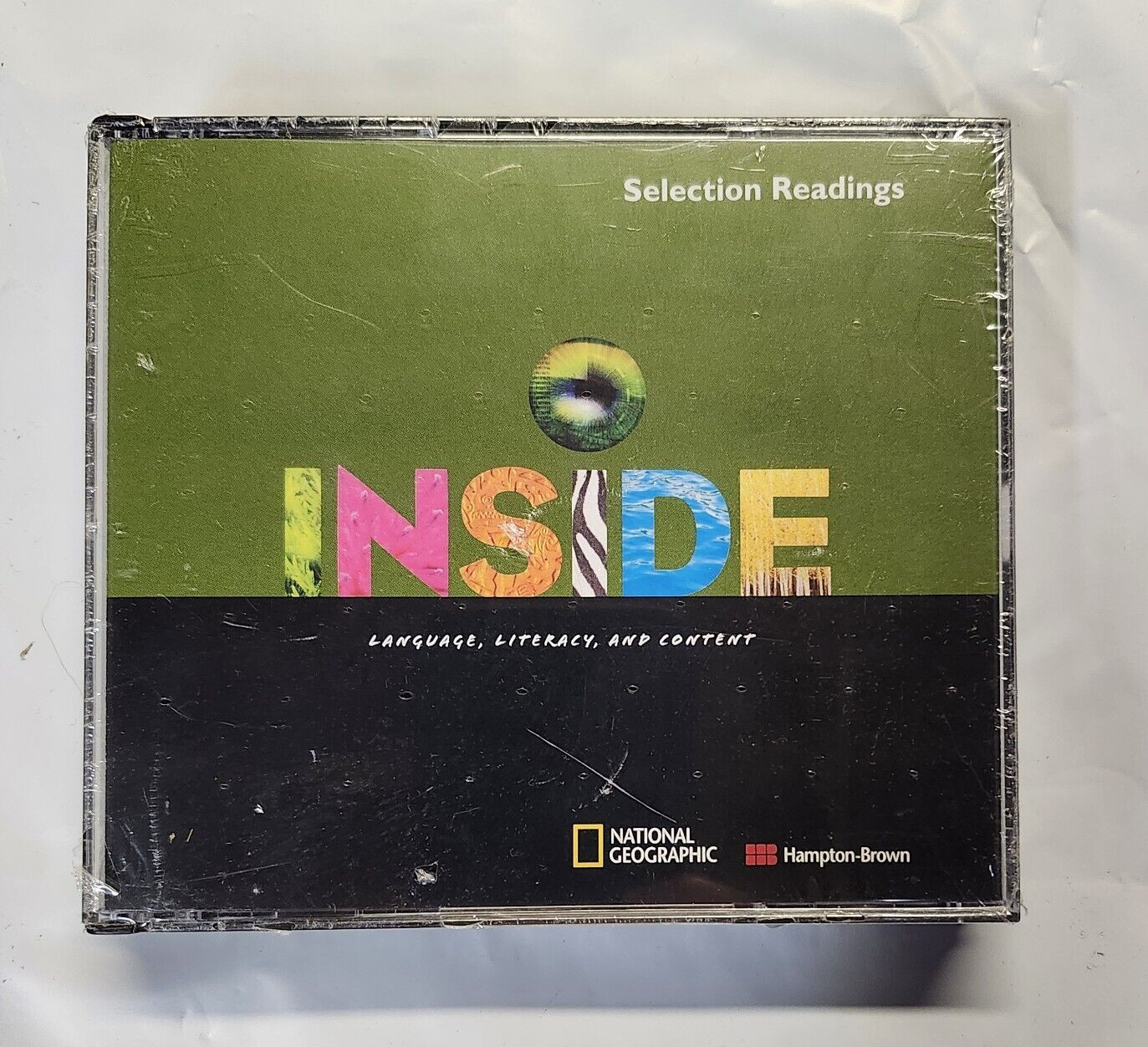 INSIDE: Language/Literacy Level D Lot of 2 / Readings + Digital Library CD/DVD