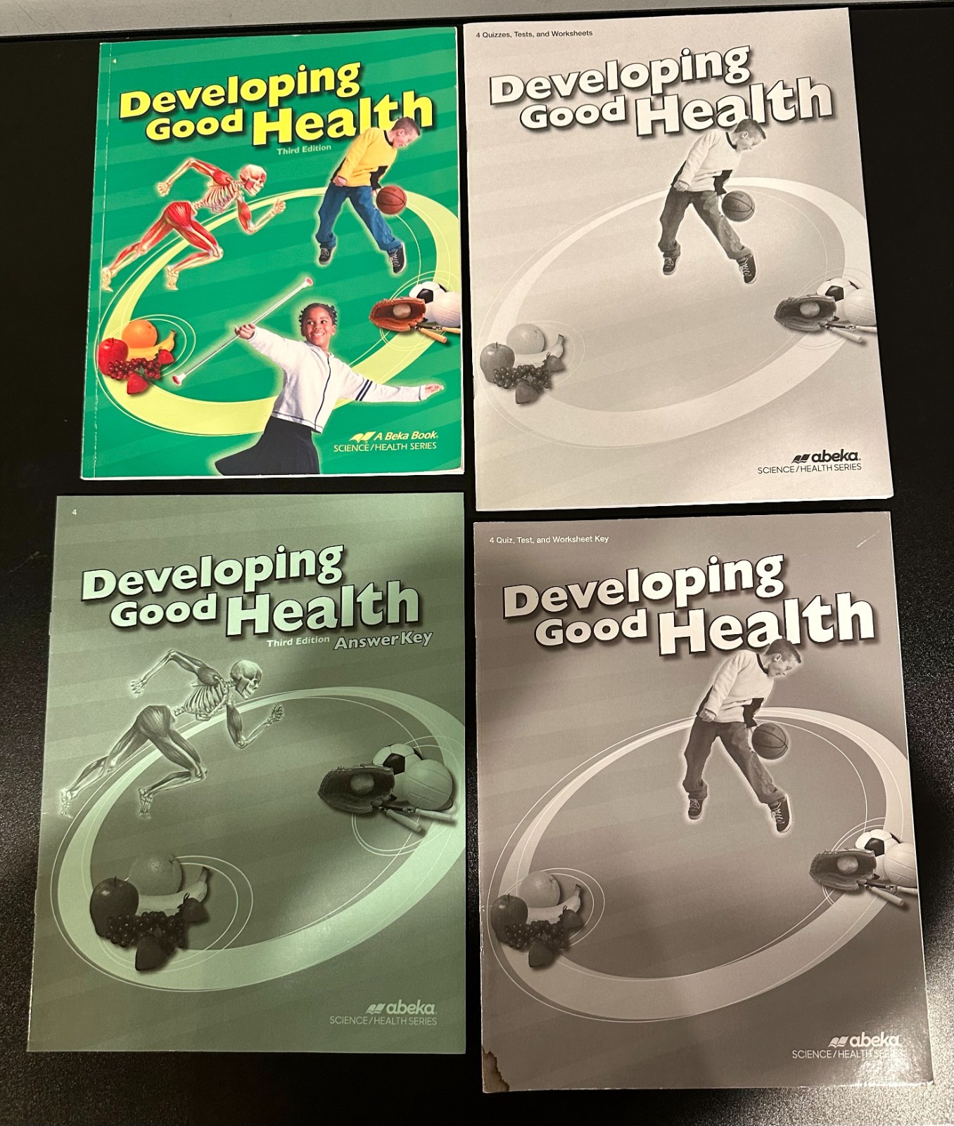 ABEKA Developing Good Health 3rd Edition Bundle (Student Text, Answer Key, etc)