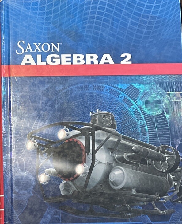 Saxon Math Algebra 2 Student Hardback Textbook Homeschool Mathematics very used