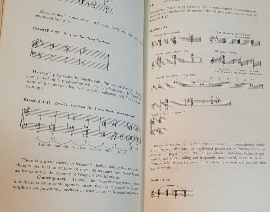 ELEMENTS OF MUSICAL UNDERSTANDING (1966 -1ST EDITION- 1ST PRINTING) ALLEN WINOLD