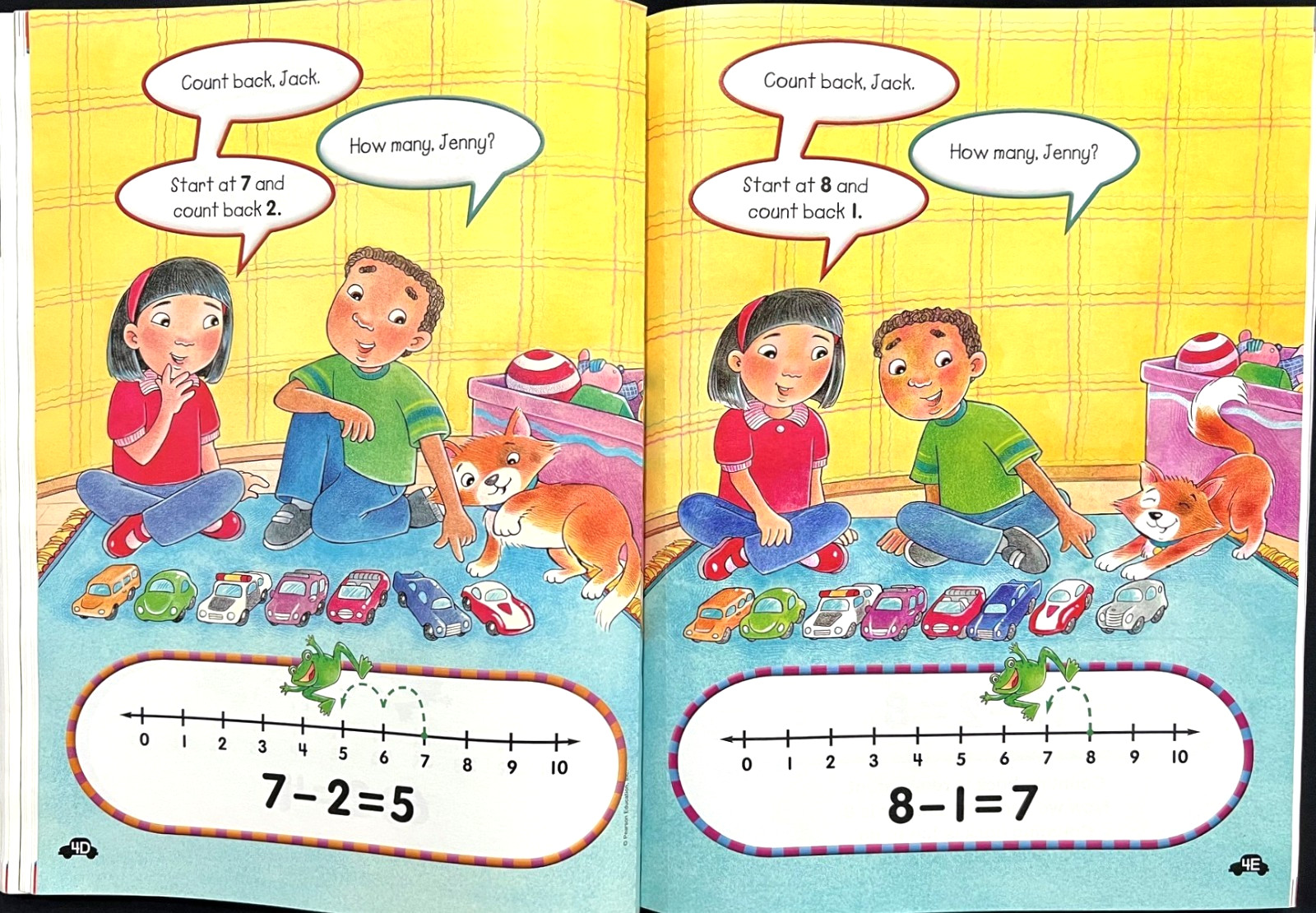 1st Grade – MATH – DIAMOND EDITION (Student Consumable Book) (2008, Pearson)