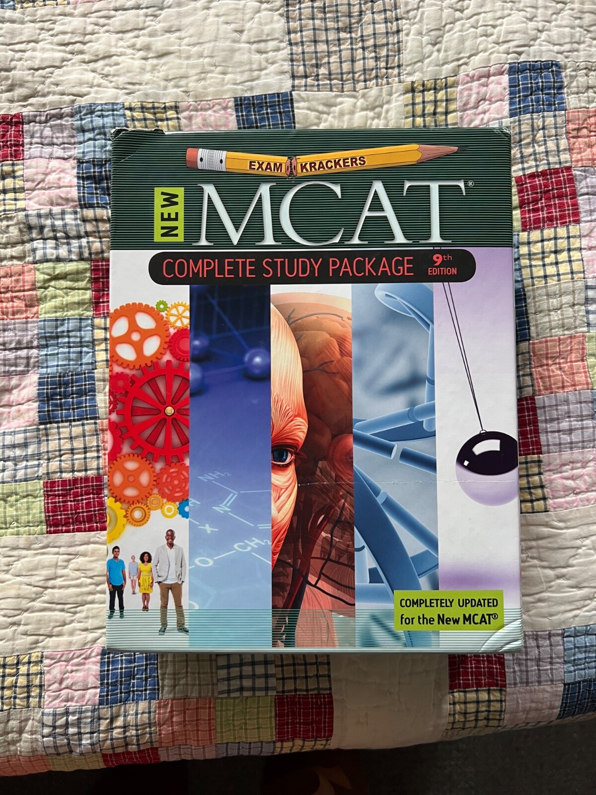 Exam Krackers MCAT Complete Study Guide Package 9th Edition 6 Books Test Prep