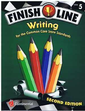 Finish Line Writing Common Core Grade 5 – Paperback, by Continental Press – Good