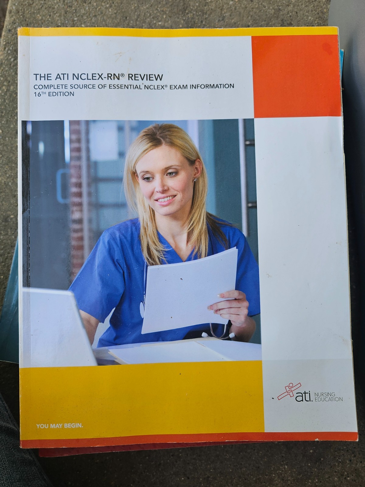 ATI NCLEX-RN Review SC NCLEX Exam Info 16th Edition ATI x