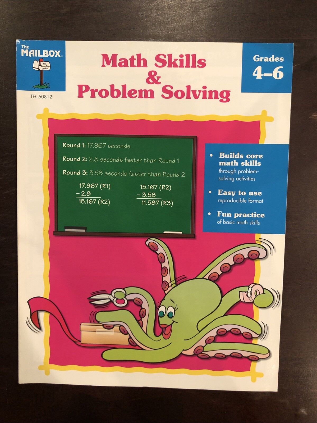 Math Skills & Problem Solving Grades 4-6 by The Mailbox Books Staff