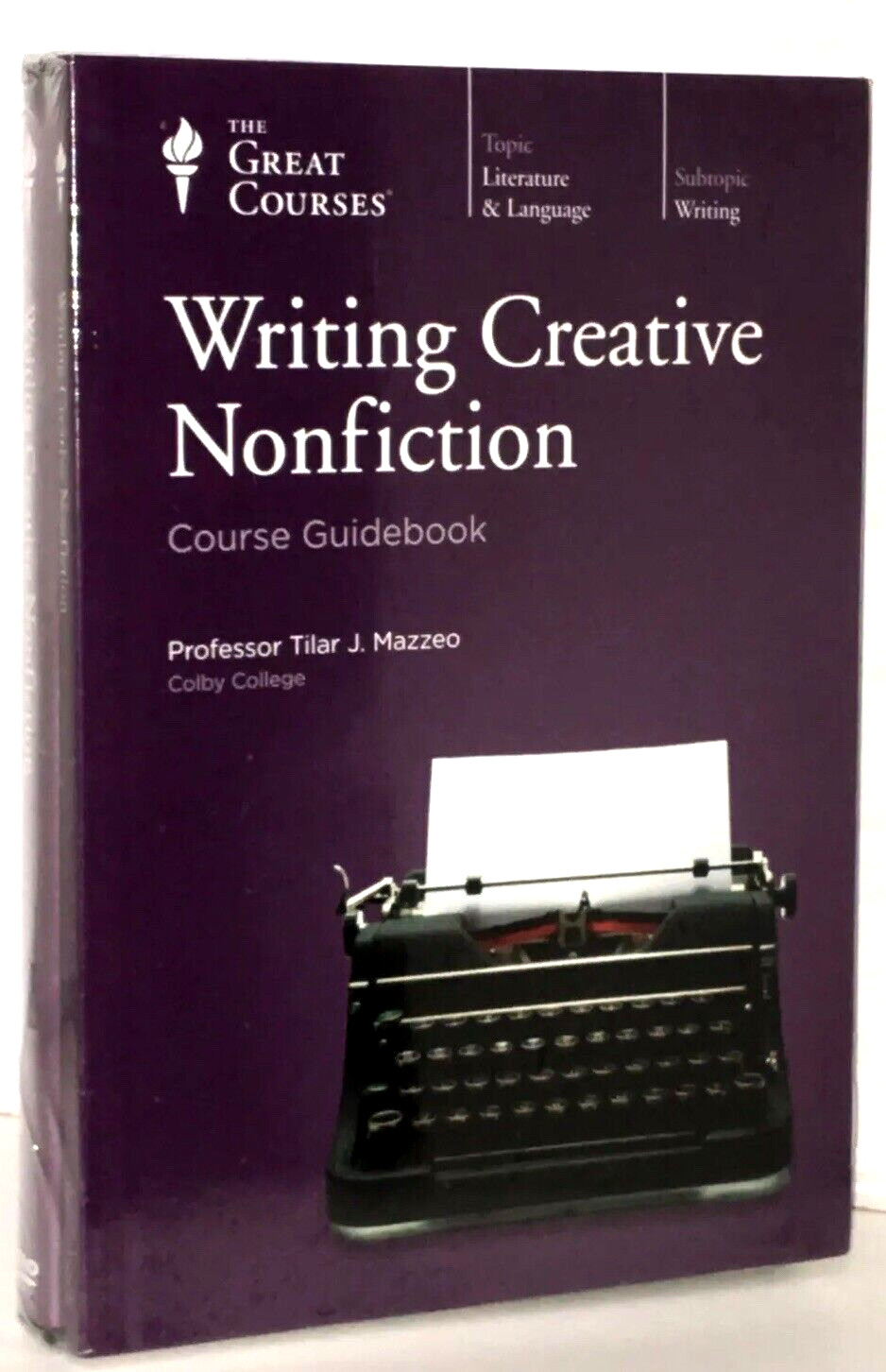 The Great Courses – Writing Creative Nonfiction – Course Guidebook + 4 DVDs NEW