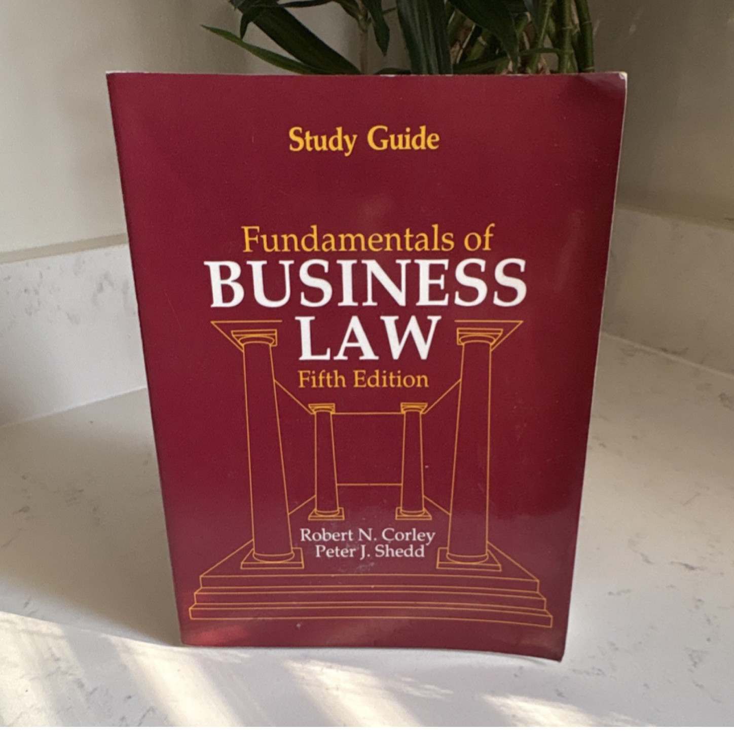 Fundamentals of Business Law Study Guide 5th Ed, Corley Shedd, 1990