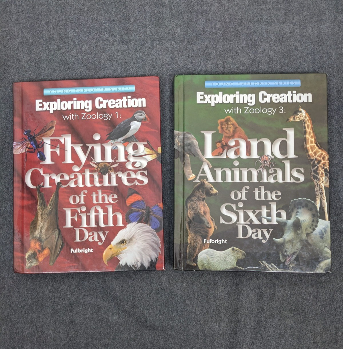 Apologia Set Zoology 1: Flying Creatures & Zoology 3: Land Animals Fulbright