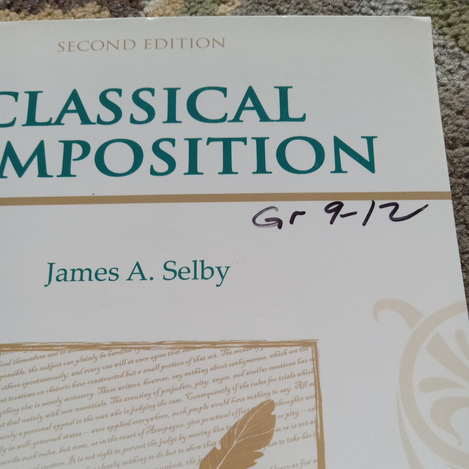 Memoria Press Classical Composition VI Teacher Guide 2nd edition Ecomium…