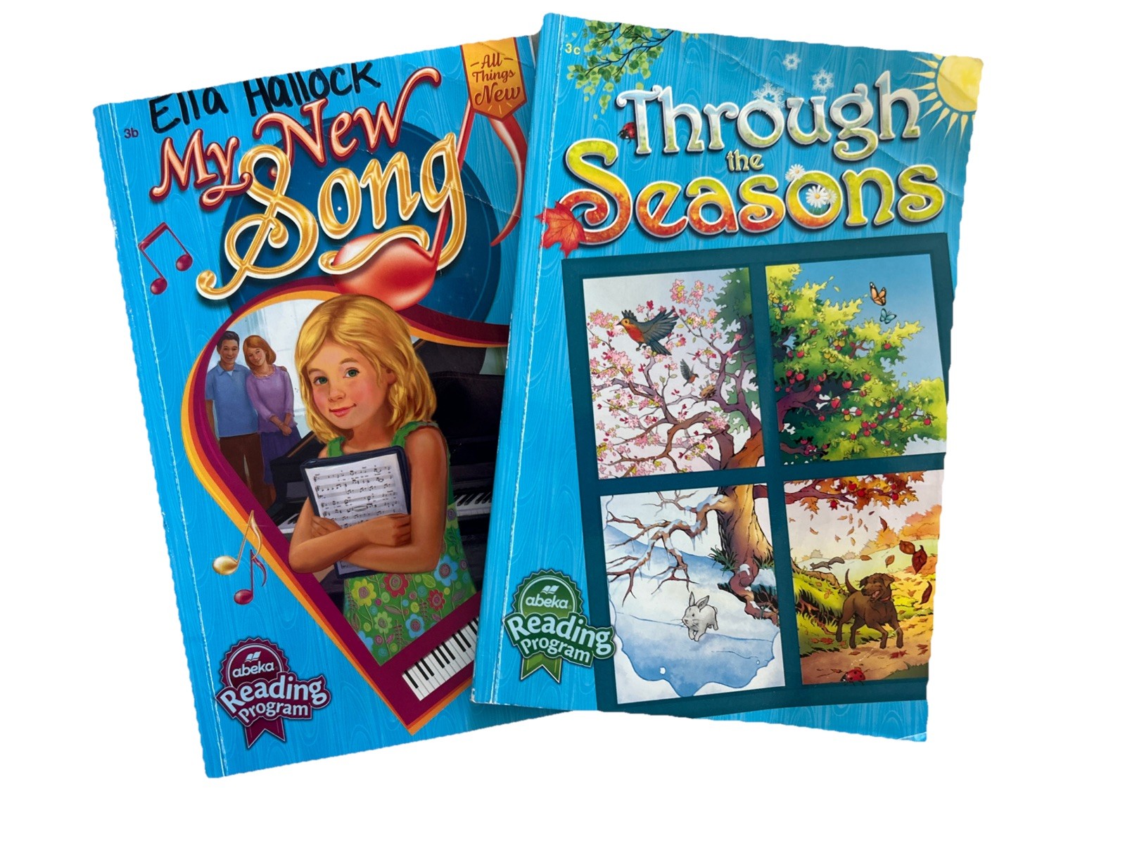 Abeka Third Grade Readers B And C Used