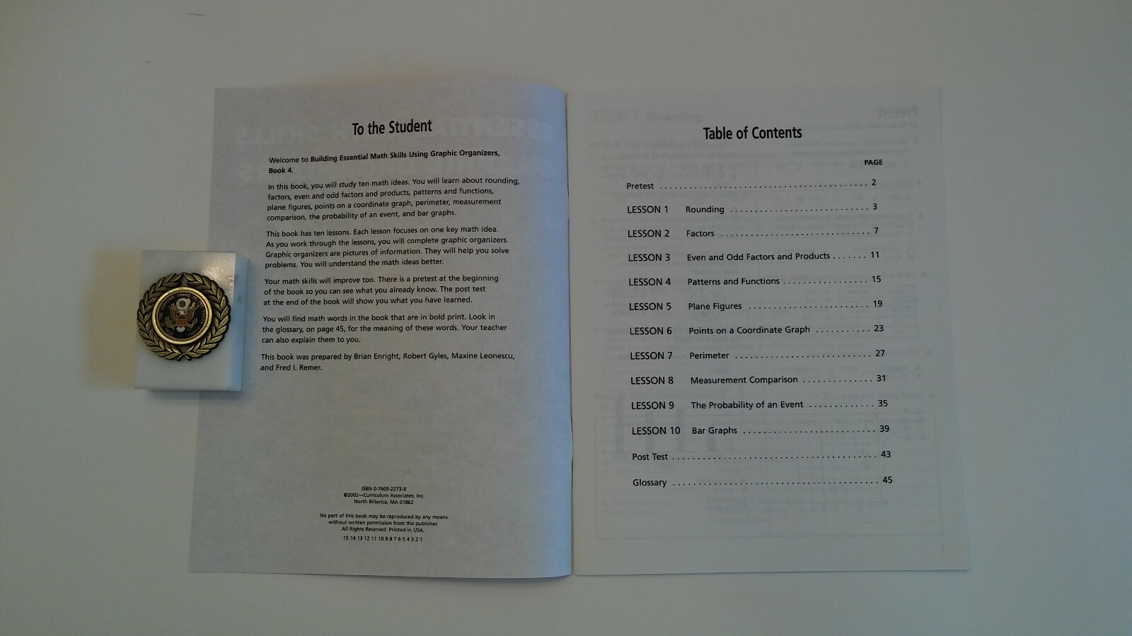 Building Essential Math Skills Using Graphic Organizers (Visuals) 4th Grade 4