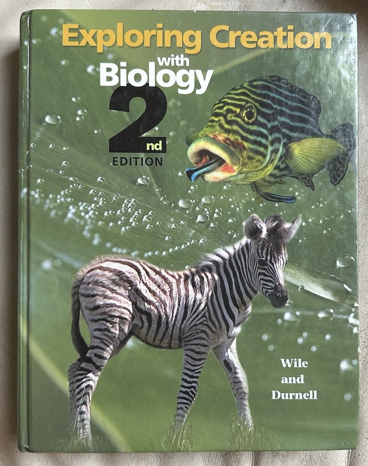 Solutions and Tests for Exploring Creation With Biology by Marilyn F. Durnell…