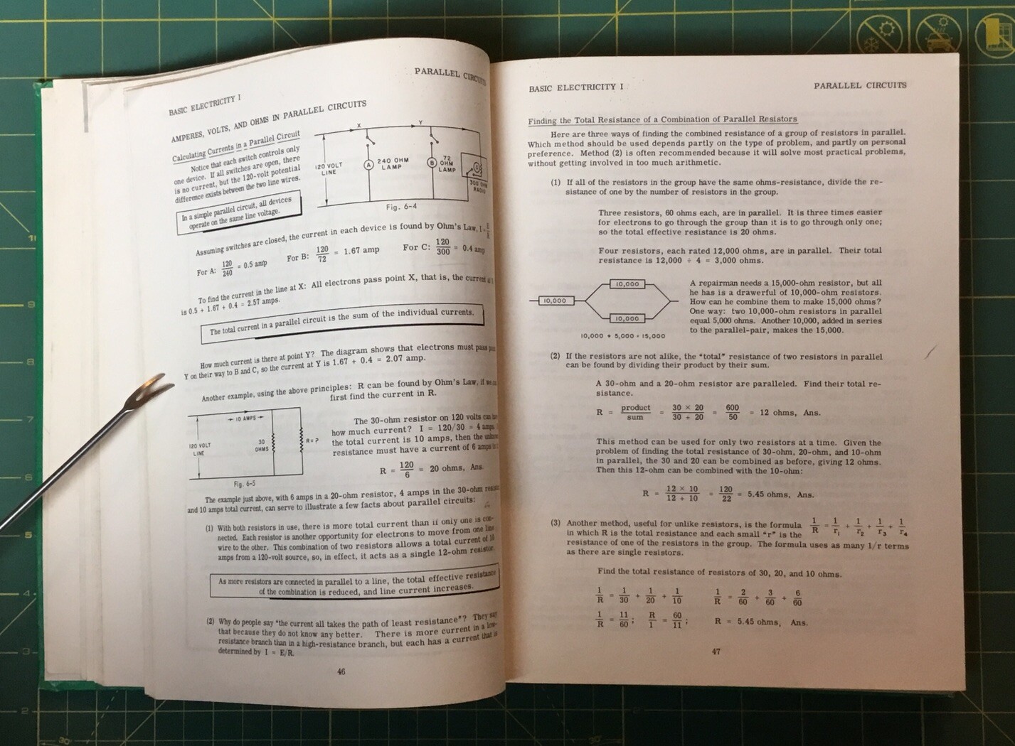 1963 DIRECT CURRENT FUNDAMENTALS TEXT BOOK by Orla E. Loper BOOK 346 Pages NEAT!