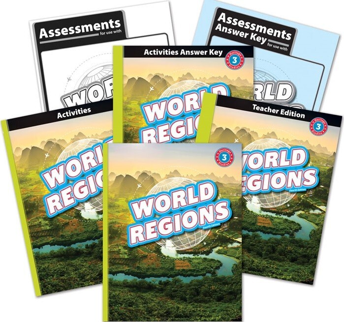 BJU Press- Heritage Studies 3 Subject Kit – Grade 3 4th Edition