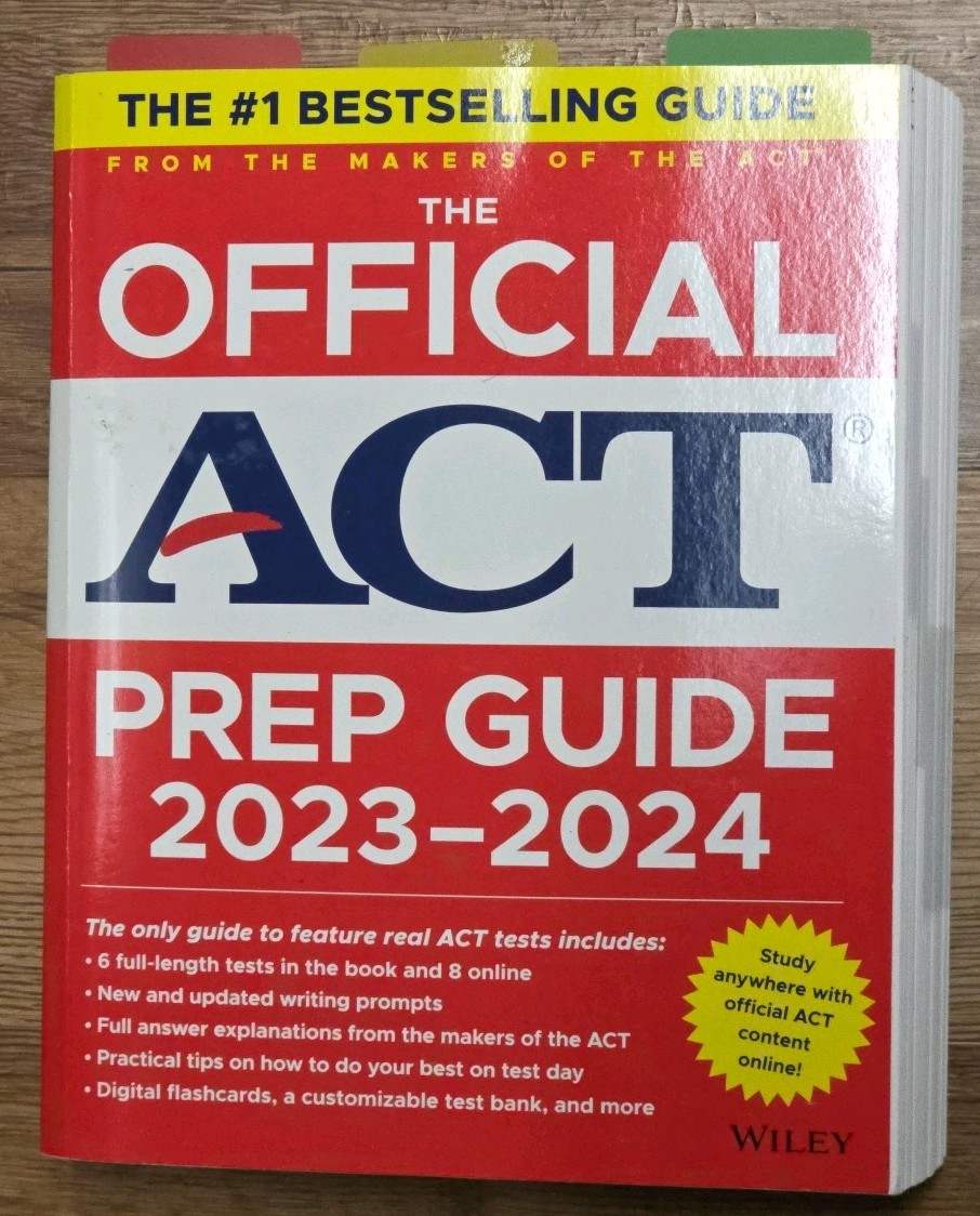 The Official Act Prep Guide 2023-2024 Like New Used