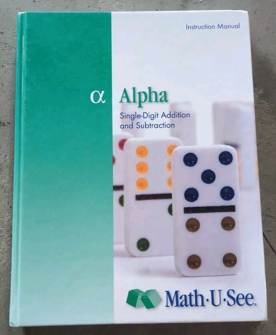 Alpha Instruction Manual & DVD by Math-U-See (2009,)