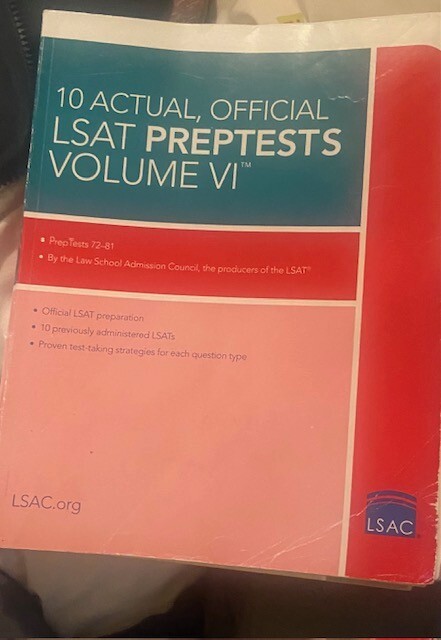 LSAT books
