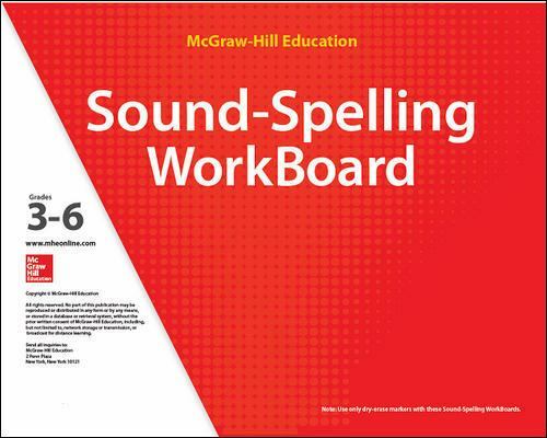 Reading Wonderworks Sound-Spelling WorkBoards Grades 3-6 (READING INTERVENTION)