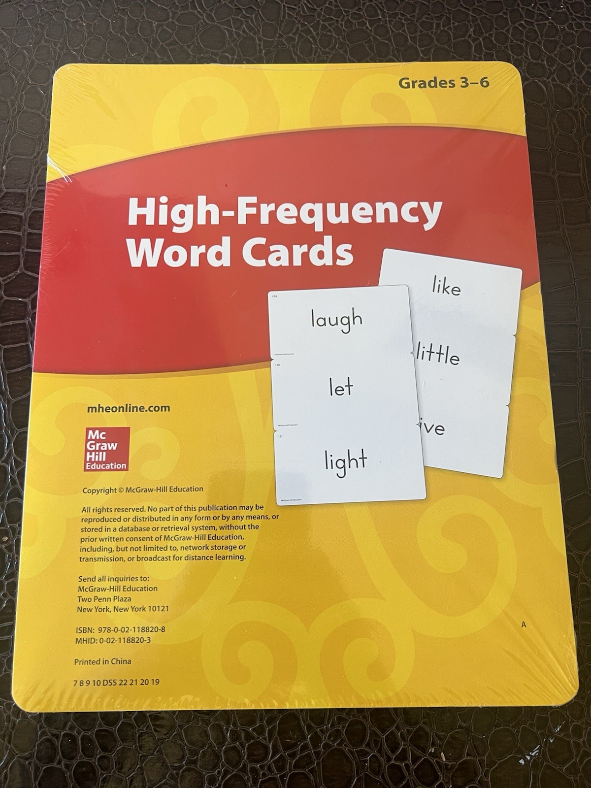 Reading Wonders, Grades 3-6, High Frequency Word Cards (ELEMENTARY CORE READING)