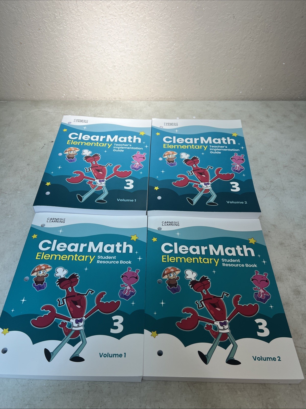 Carnegie Learning CLEAR Math Elementary School 3 Set 2024