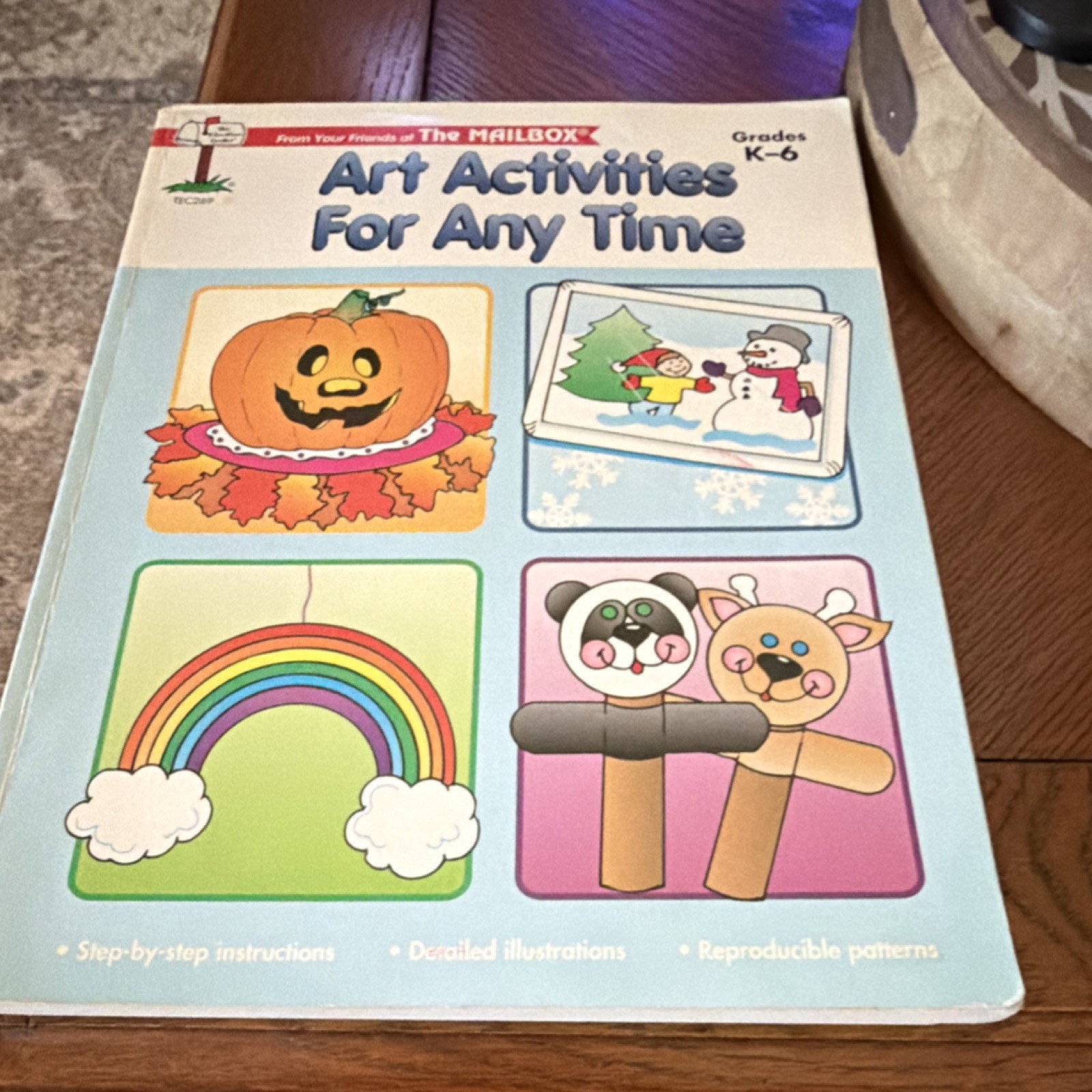 Mailbox Art Activities Study Guide by Education Center Elementary Illustrated