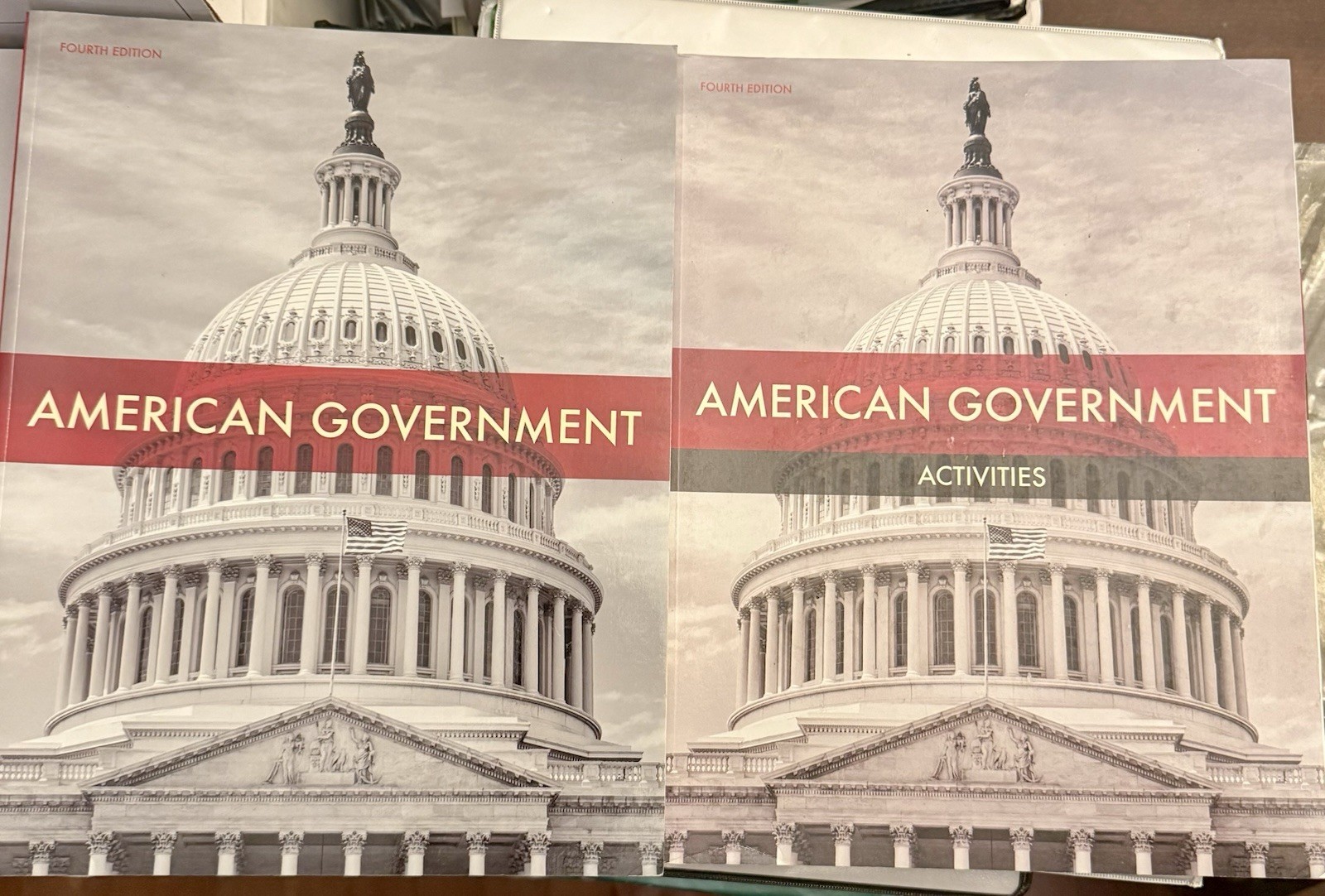 NEW American Government BJU Press TEXTBOOK + Student Activity Book