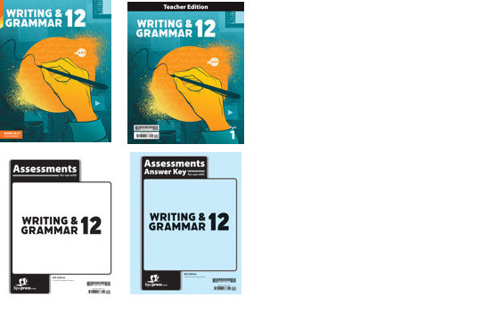 BJU Press – Writing & Grammar 12 Subject Kit *4th edition* 564229