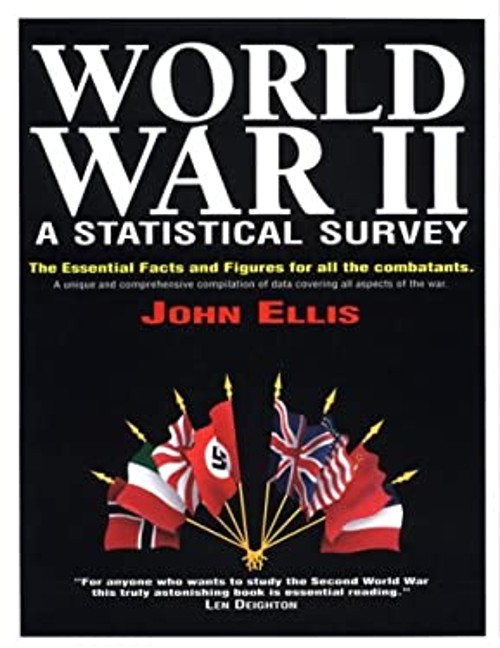 World War II : A Statistical Survey Hardcover John Ellis