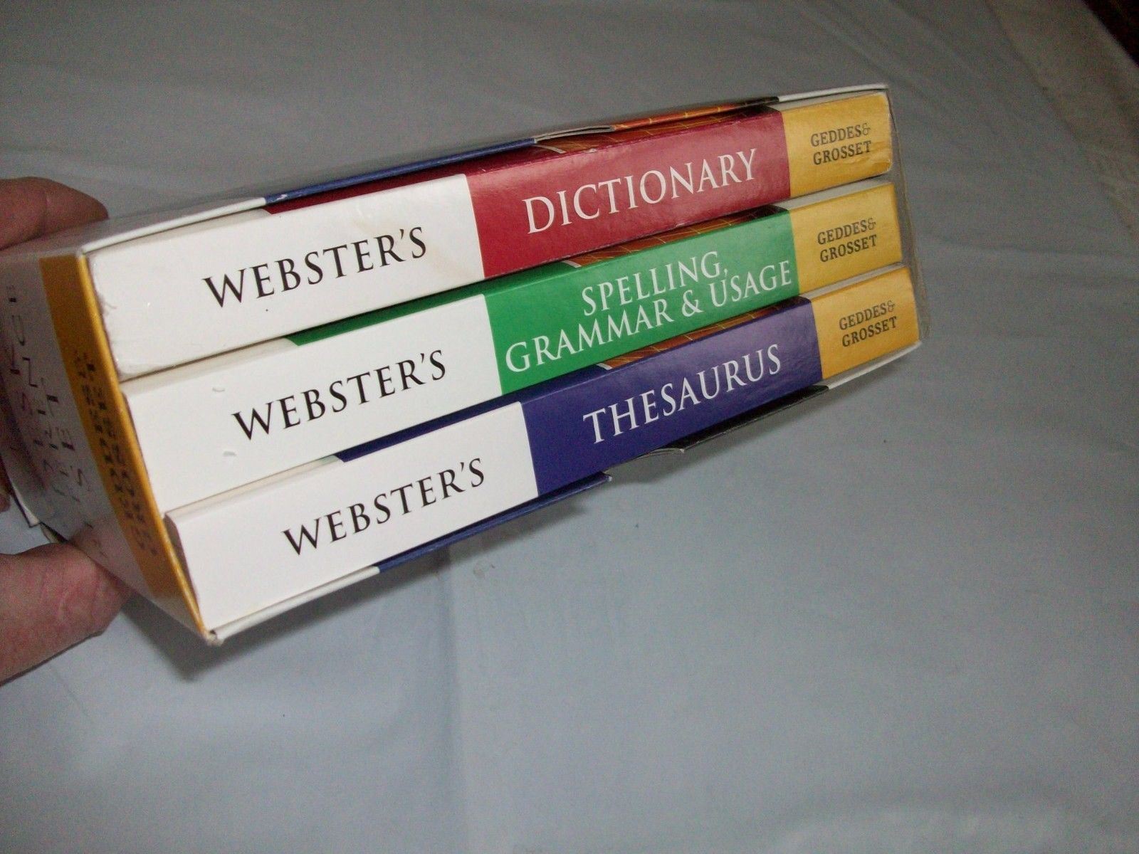 Webster’s Universal Desk Reference Set (3 book desk set)