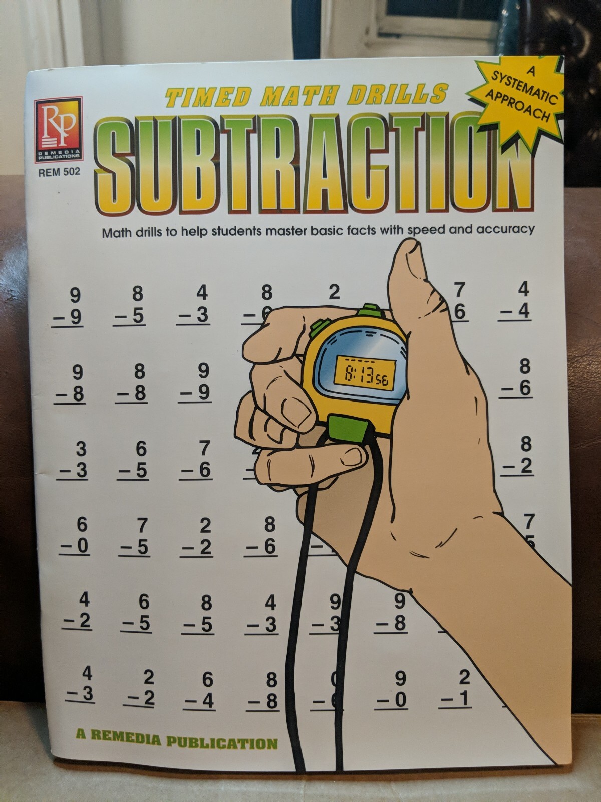 RP TIMED MATH DRILLS, SUBTRACTION, BLACKLINE MASTERS