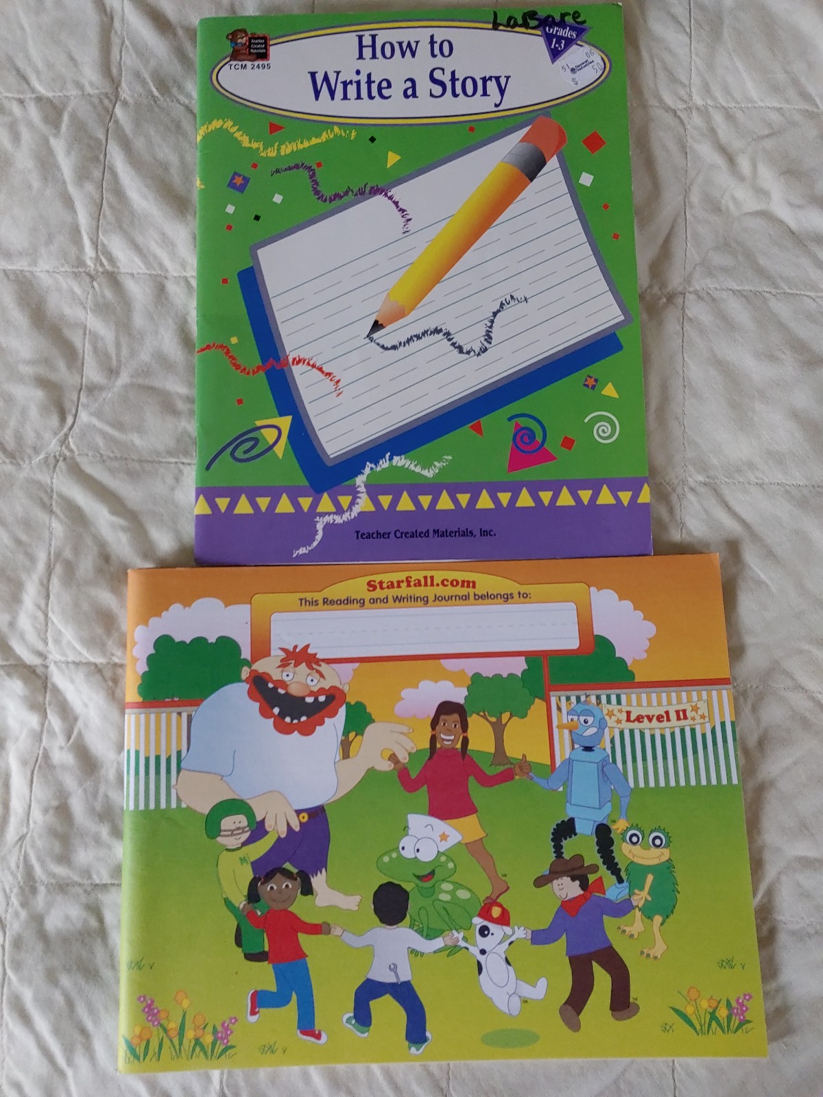 Starfall Writing Journal AND How to Write a Story Teacher Created Resources