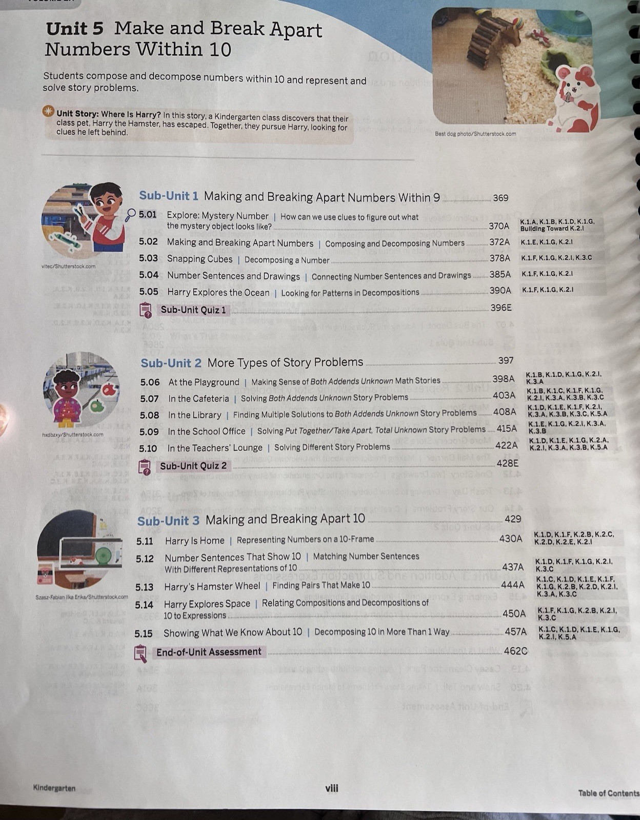 Amplify Desmos Math, Texas, Teacher Edition, Grade K, Volume 2A