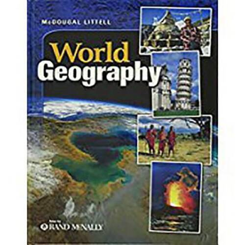 World Geography: Student Edition Â© 2009 2009 – Hardcover – GOOD