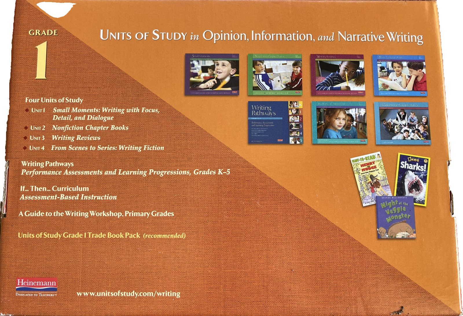 Units of study in opinion , information, and Narrative writing grade 1 L Calkins