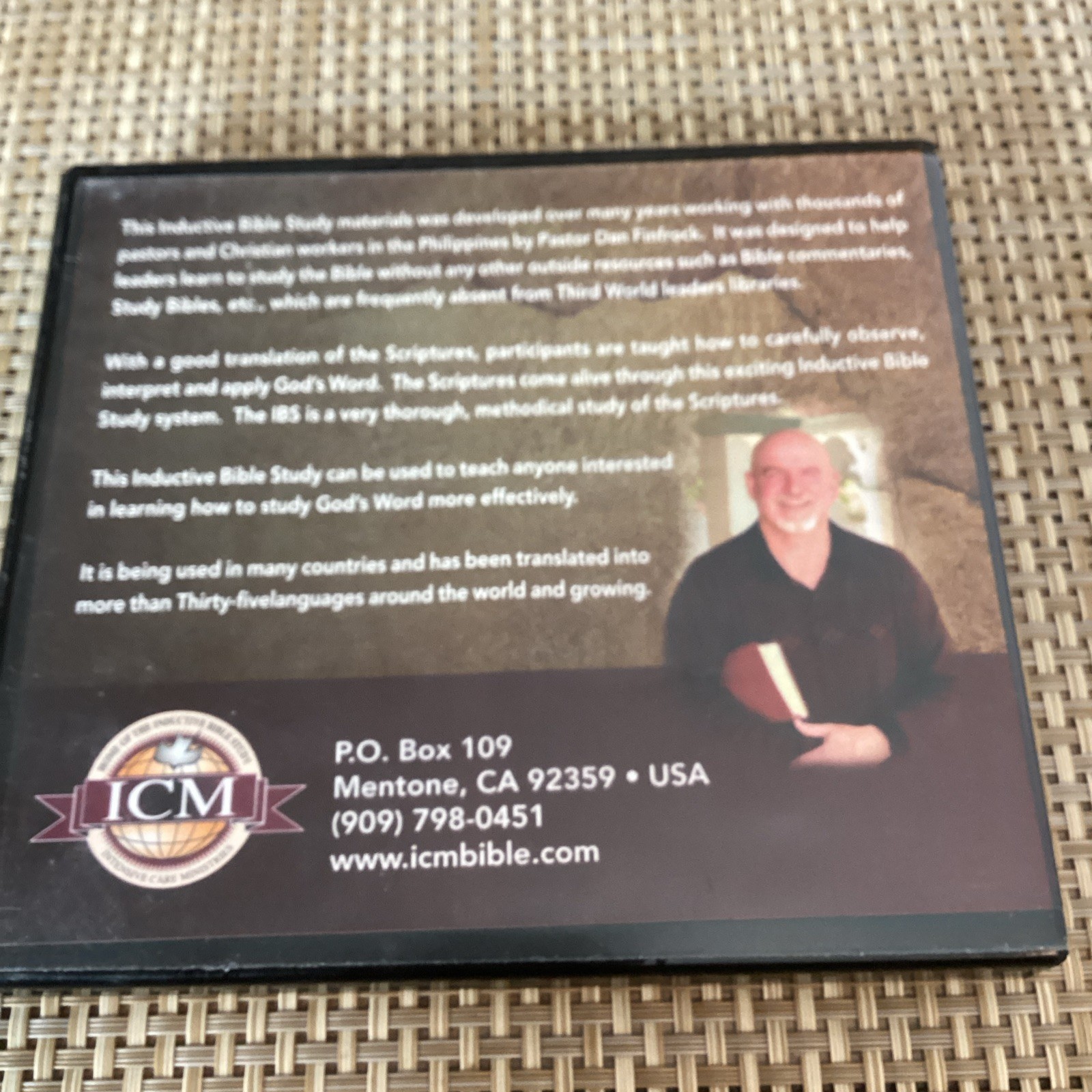 Inductive Bible Study DVD Set – Intensive Care Ministries – Dan Finfrock 4 DVDs