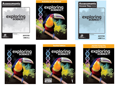 BJU Press- Exploring Science Subject Kit – Grade 6 564120