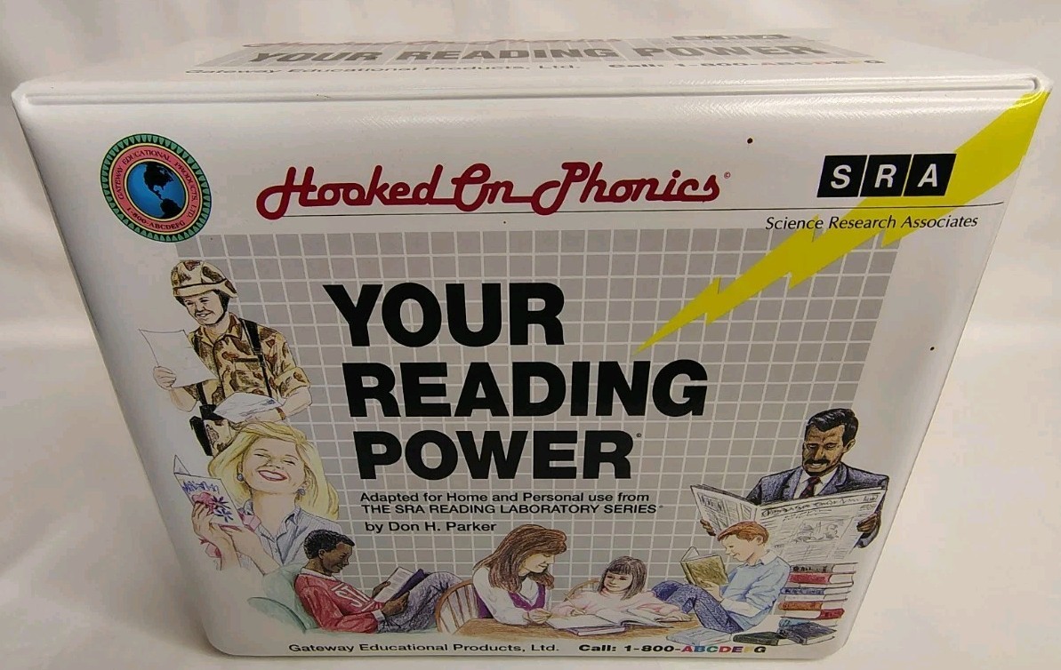 HOOKED ON PHONICS Your Reading Power SRA COMPLETE SET Edu Homeschool