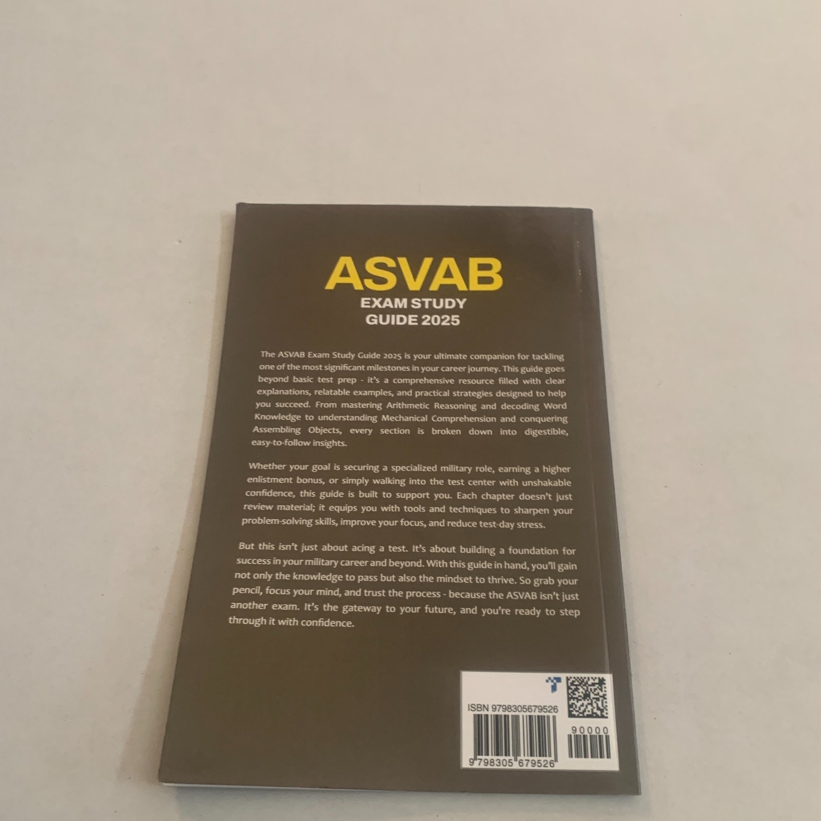 ASVAB Exam Study Guide 2025 Paperback By k. Connors Brand New First Edition
