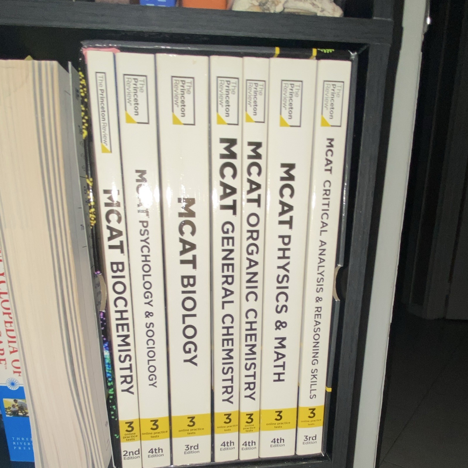 The Princeton Review MCAT Guide Set: Bio/Chem/Biochem/Psych-Soc Ed 2-4