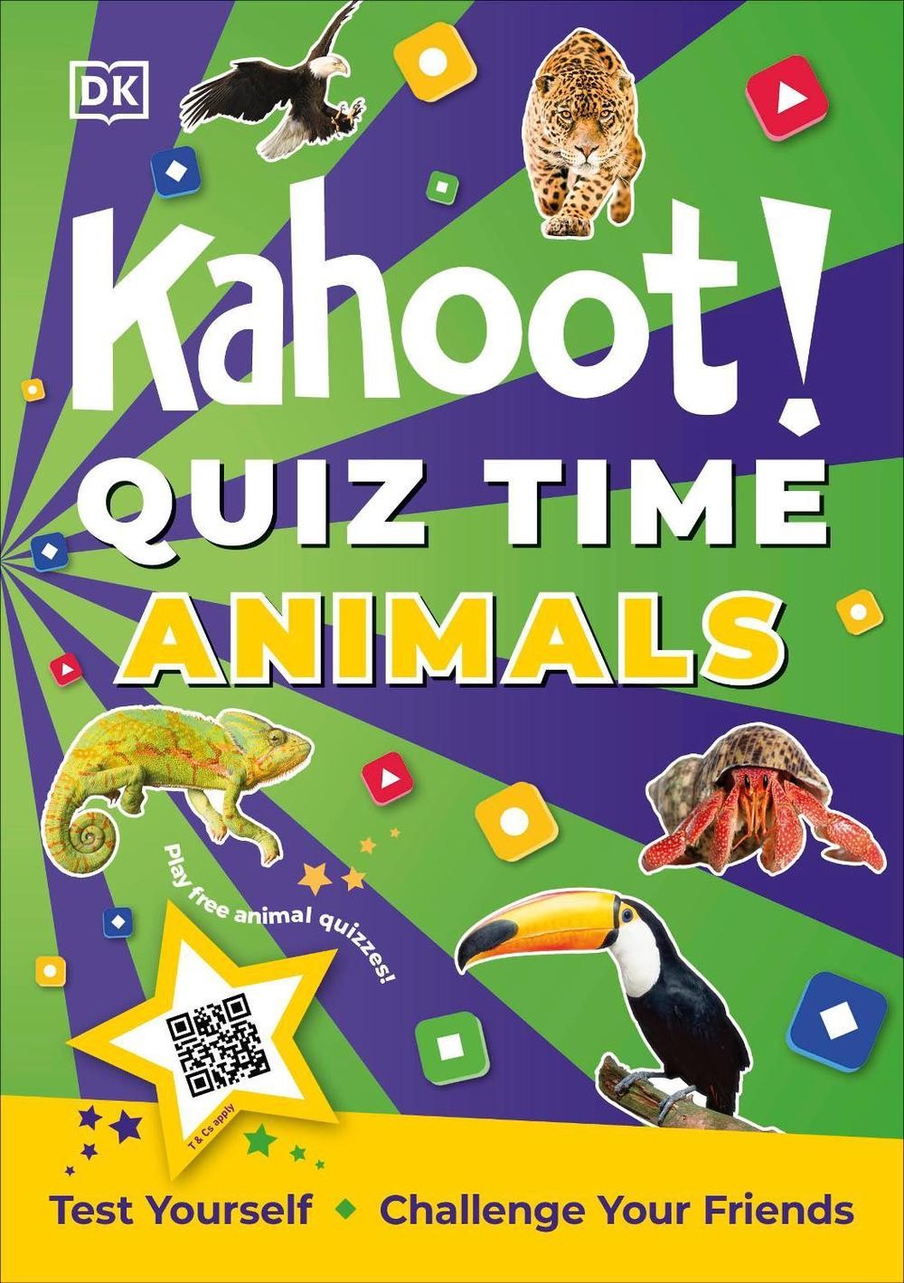 Kahoot! Quiz Time Animals: Test Yourself Challenge Your Friends by DK Paperback