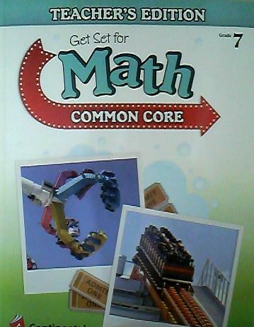 Get Set for Math Common Core Teachers Edition Grade 7