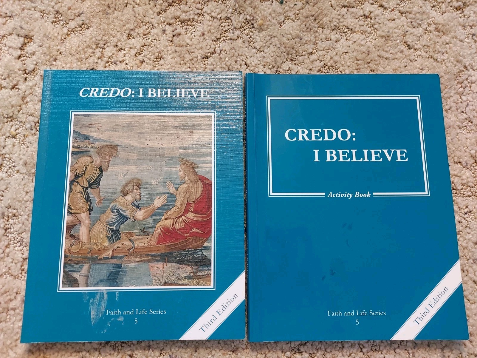 CREDO I BELIEVE Faith & Life Series 5th Grade 5 Student Text And Activity Book