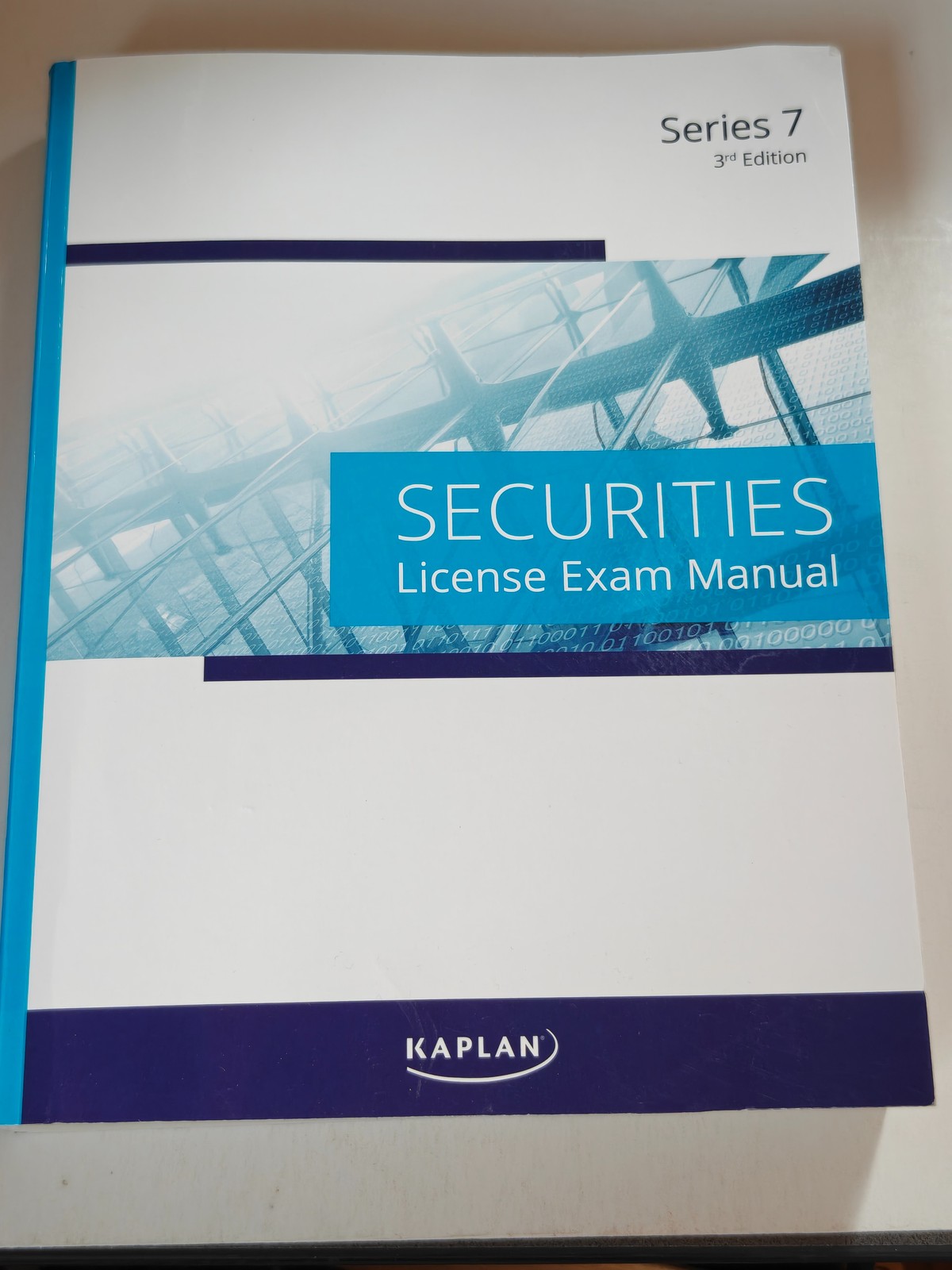 Kaplan Series 7 Securities License Exam Manual 3rd Edition Study Guide Test Prep