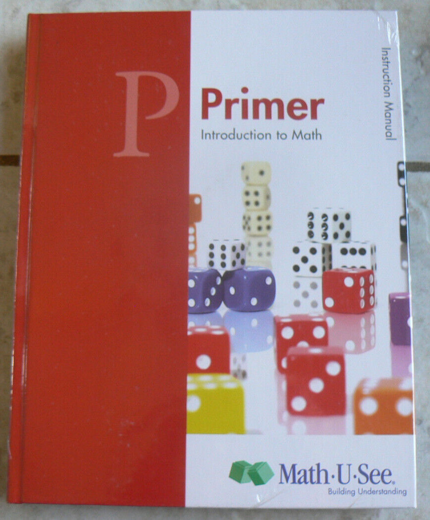 BRAND NEW! Math-U-See PRIMER Instruction Pack-Manual & DVD Demme TE $52 MSRP