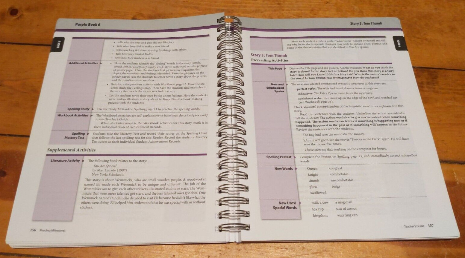 Reading Milestones–Fourth Edition, Level 5 (Purple) Teacher’s Guide