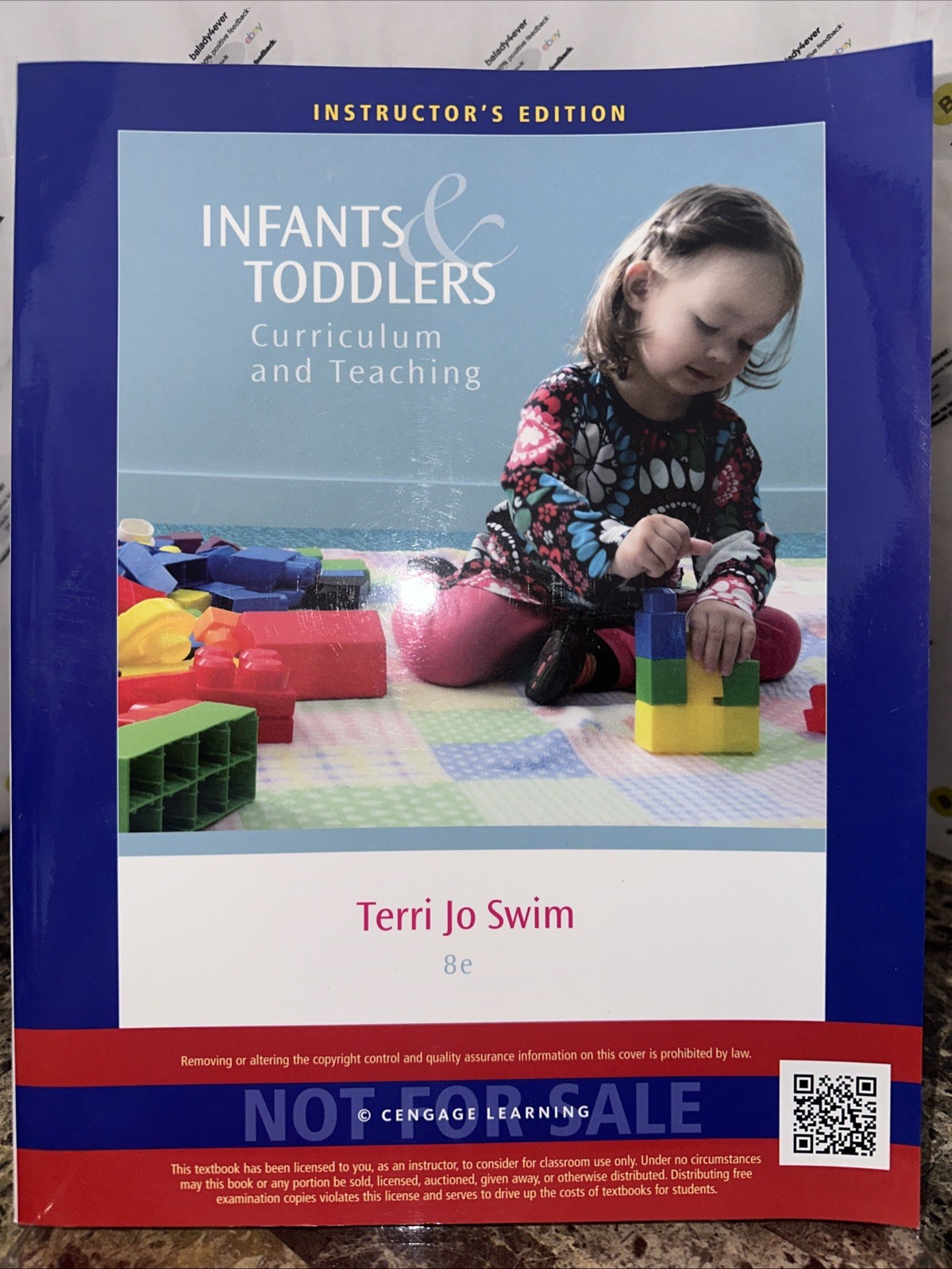 Infants & Toddlers Curriculm and Teaching 8e, Instructor’s Edition1133941133