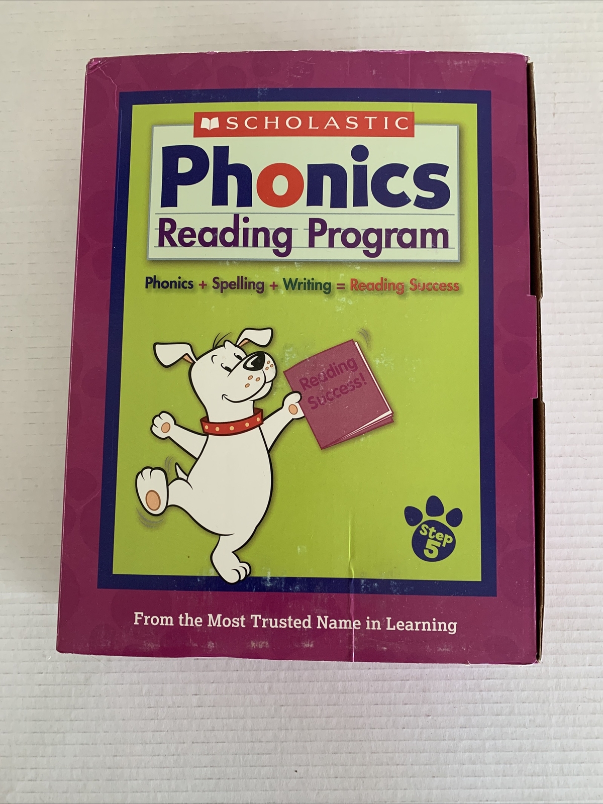 Scholastic Phonics Reading Program Steps 2-5 Workbooks Sealed Incomplete