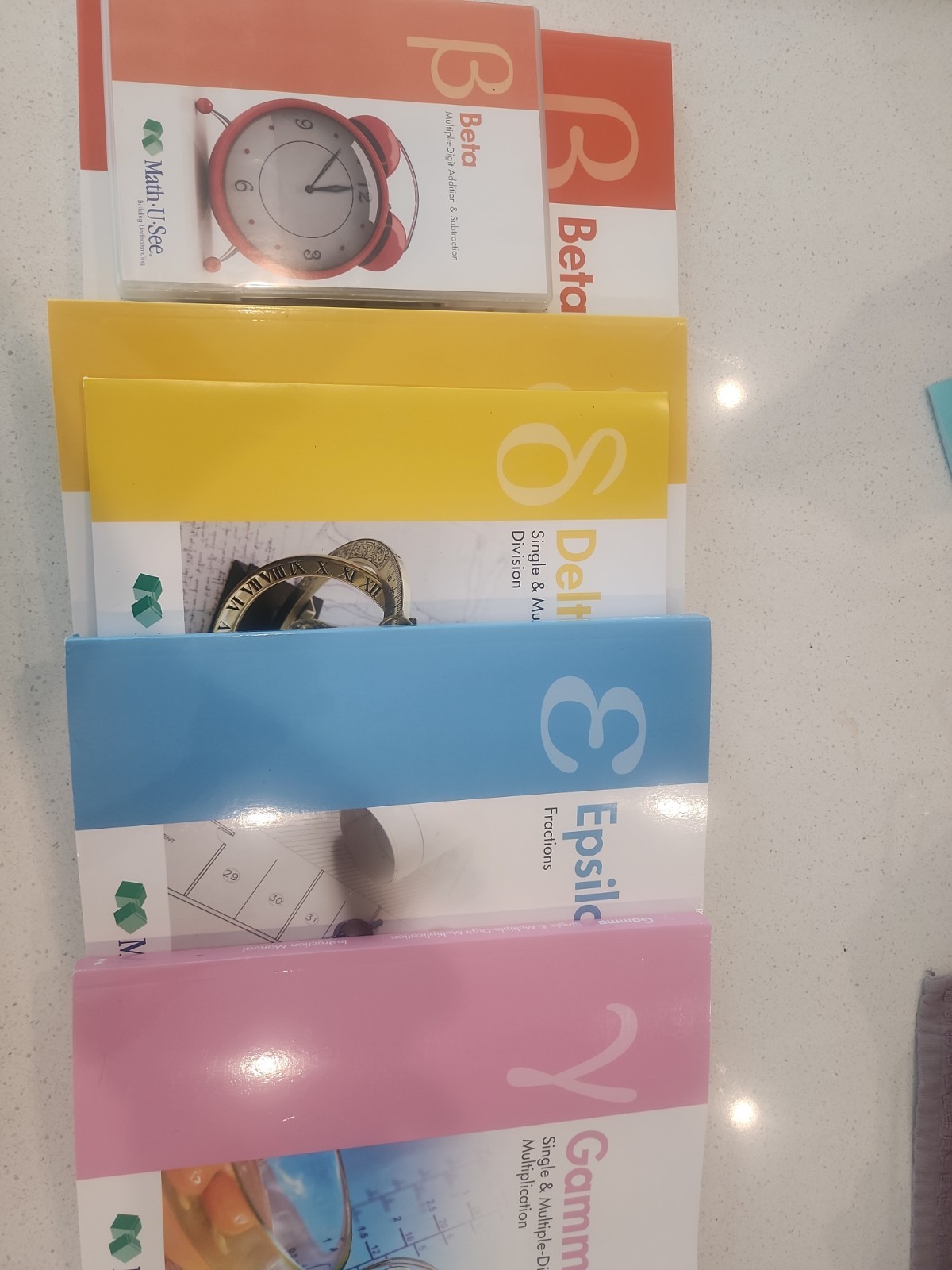 MathUSee Levels Beta, Delta, Gamma & Epsilon Instruction Guides! 🤩