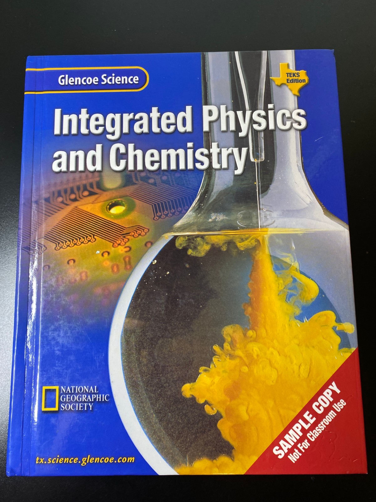 2002 Glencoe Integrated Physics and Chemistry TEKS Edition Sample Copy HC