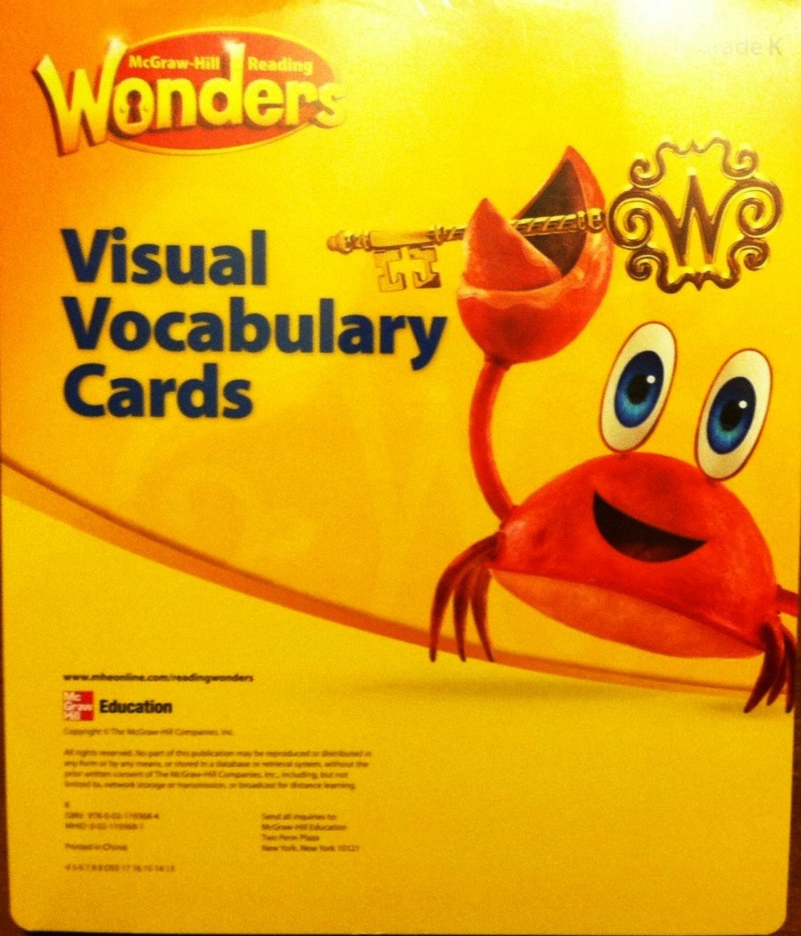 Reading Wonders Visual Vocabulary Cards Grade K (ELEMENTARY CO…